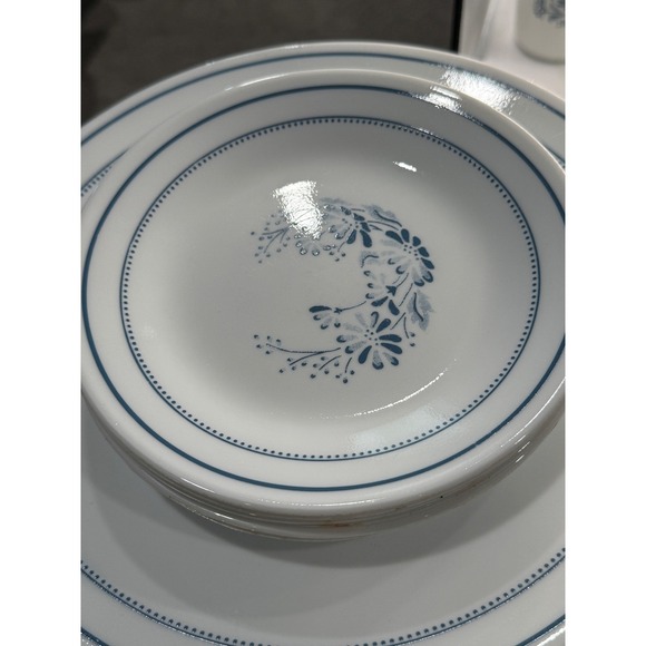 1983 Vintage‎ Corelle Colonial mist Dinnerware Set 30 Plates Bowls Mugs Dishes - Picture 3 of 7